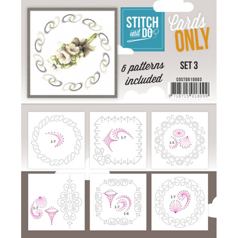Stitch & Do - Cards only Stitch - set 003